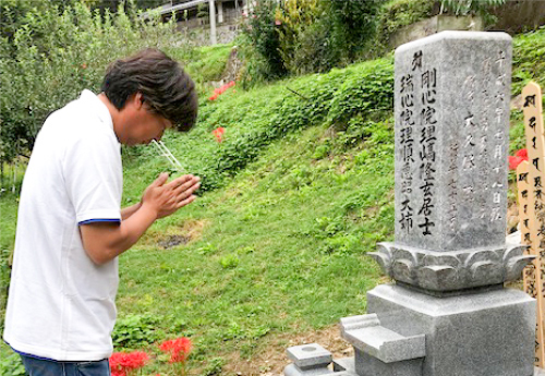 合掌礼拝・現地確認